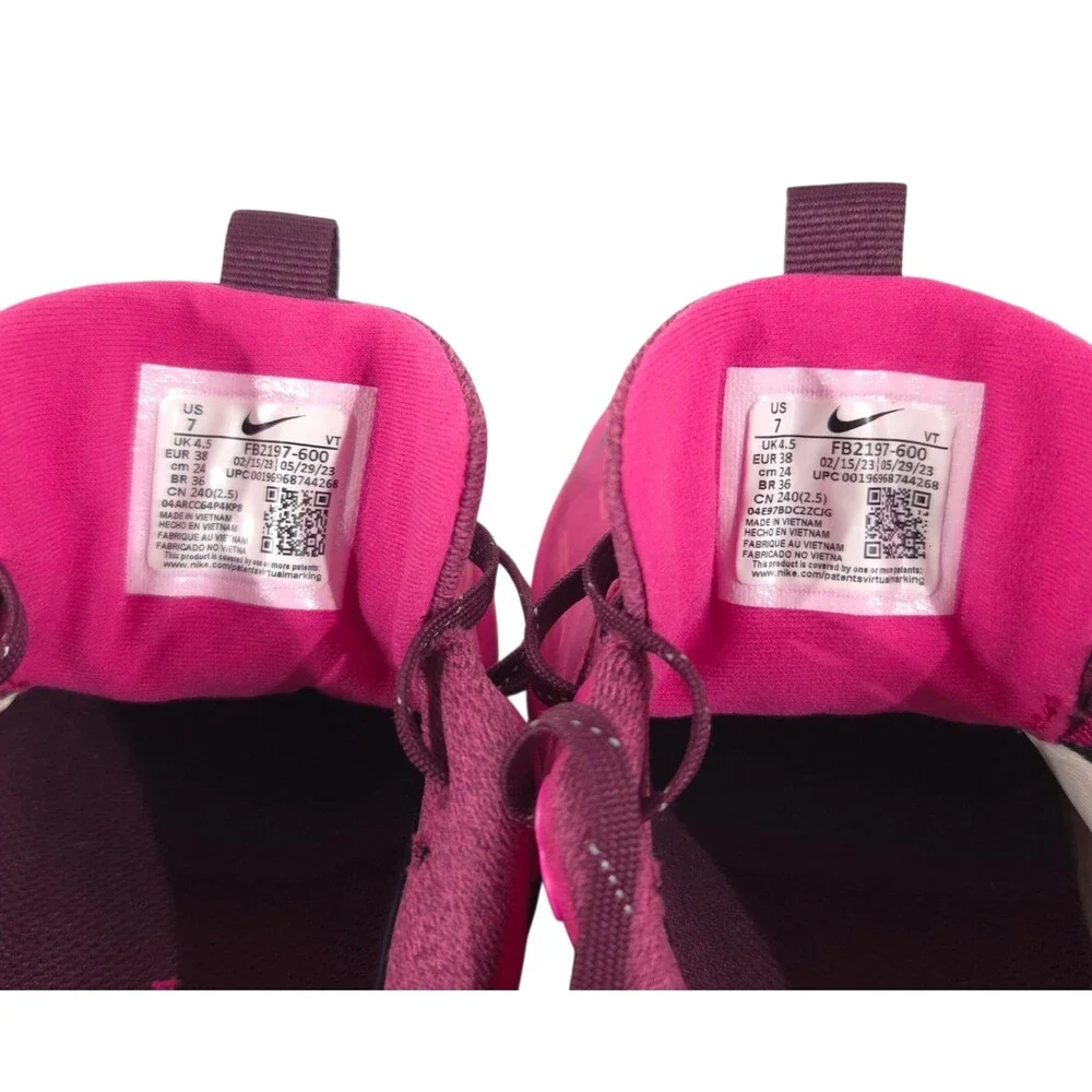 Nike InfinityRN 4 Gore-Tex Waterproof Running Shoes 7 EU 38 Pink FB2197-600 $180 - Picture 12 of 13